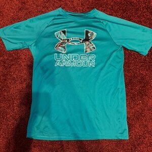 10 for $20 Under Armour Kids Aqua Short Sleeve Tee